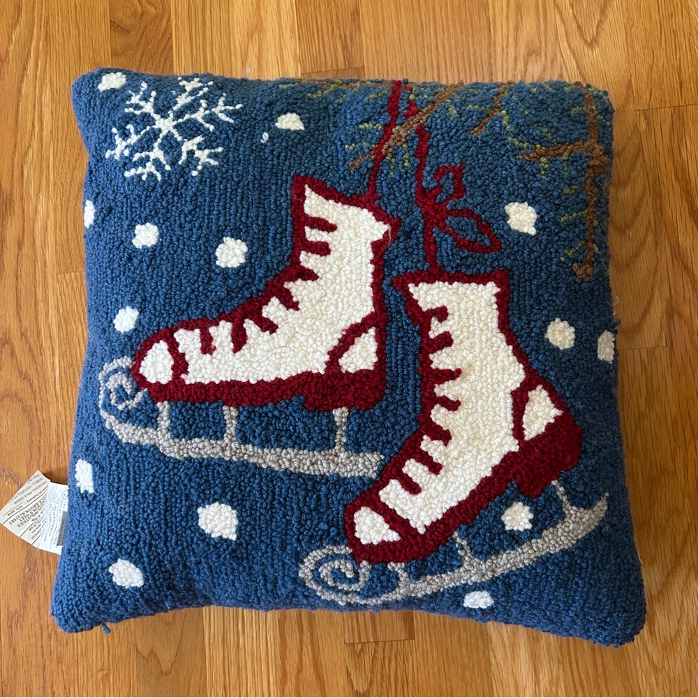 Holiday Skate Pillow